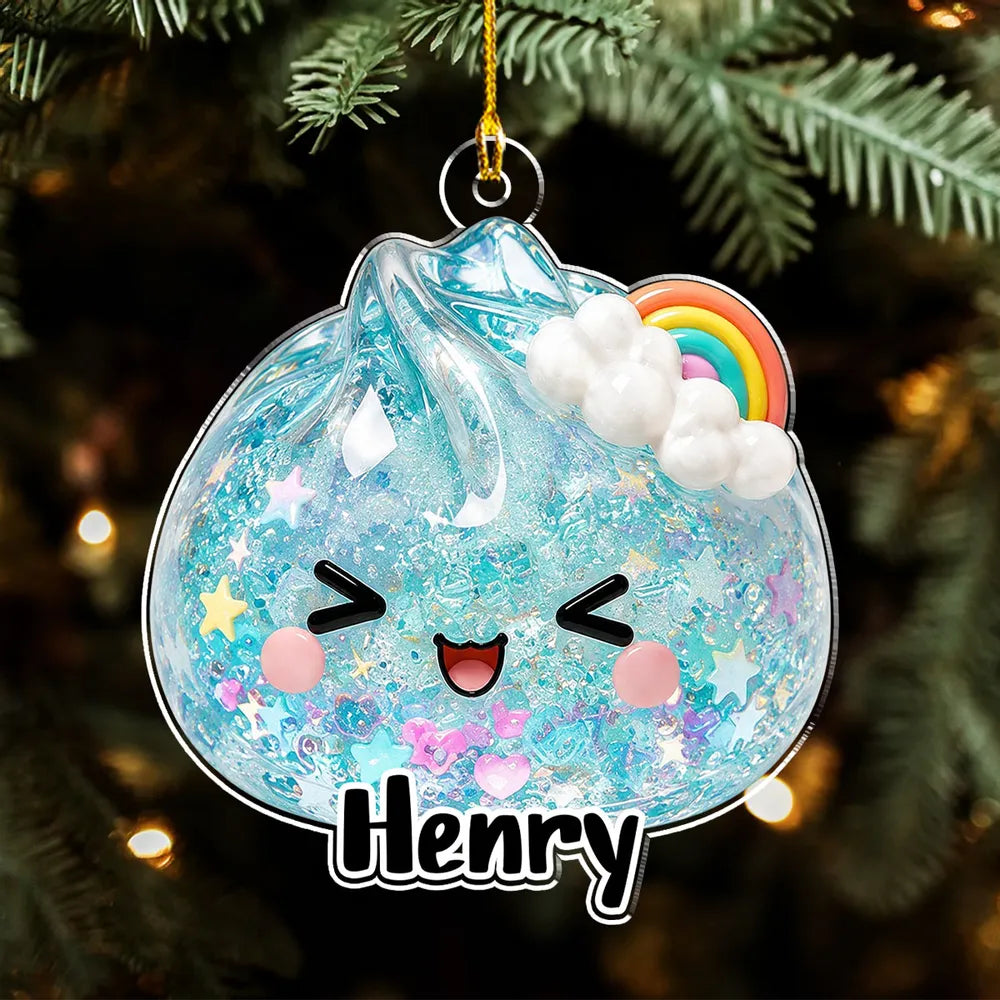 Personalized Name Glitter Dumpling Ornament, Cute Kawaii Christmas Tree Decoration, Custom Family Keepsake Gift for Kids and Dumpling Lovers c7c836b3-9c4c-48ec-9b3c-5e3bcf008a21-2.webp