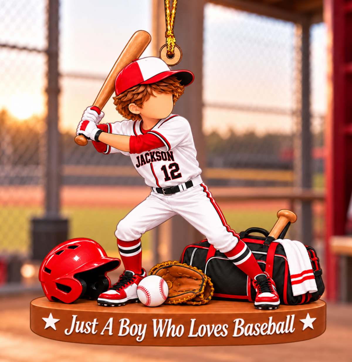 Softball Girl Custom Name Player - Personalized Acrylic Ornament c7cad484-0060-4b7e-af1a-6b58c80581e2-banner-6-.png