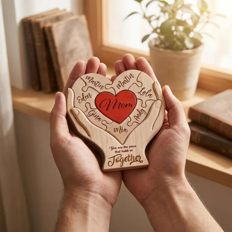 Personalized Mothers Day Wooden Puzzle, You Are The Piece That Holds Us Together Sign, Custom Gift For Mom From Kid, Printed Family Puzzle c7d01912-5f57-4ac3-89d0-1e4a446d6ba1-ghjghjjgh-3-.webp