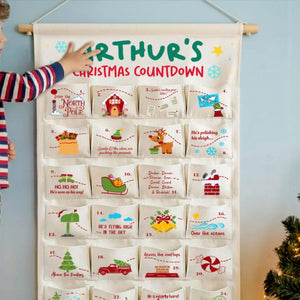 Customized Name Boy Girl Advent Calendar, Personalized Christmas Advent Calendar, Santa Is Coming Countdown, Xmas Kids Room Decor 2026, Gift For Kid c7d51c69-bfec-4cec-9ac1-0497fc2b759e-54.jpg