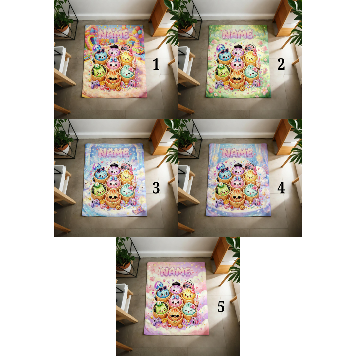 Personalized Squishy Dumpling Blanket, Kawaii Bao Fleece Throw, Custom Name Gamer Snack Blanket c800da31-44f2-4c1e-805f-9b89d7ca5322-banner-color.png