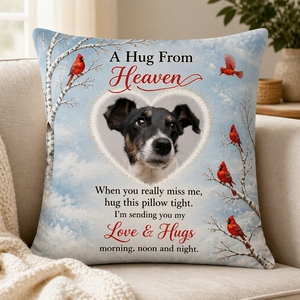 A Hug From Heaven — Pet Memorial Photo Pillow - Personalized Pillow c810f3c2-4ba1-4126-ab5b-e6d12d0937bb.png