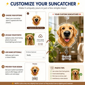 Custom Pet Big-Nose Car Vent Clip - Personalized 1 Layered Suncatcher with Charm c82972b3-7df2-46dd-ba41-dd6d04392c56.jpg