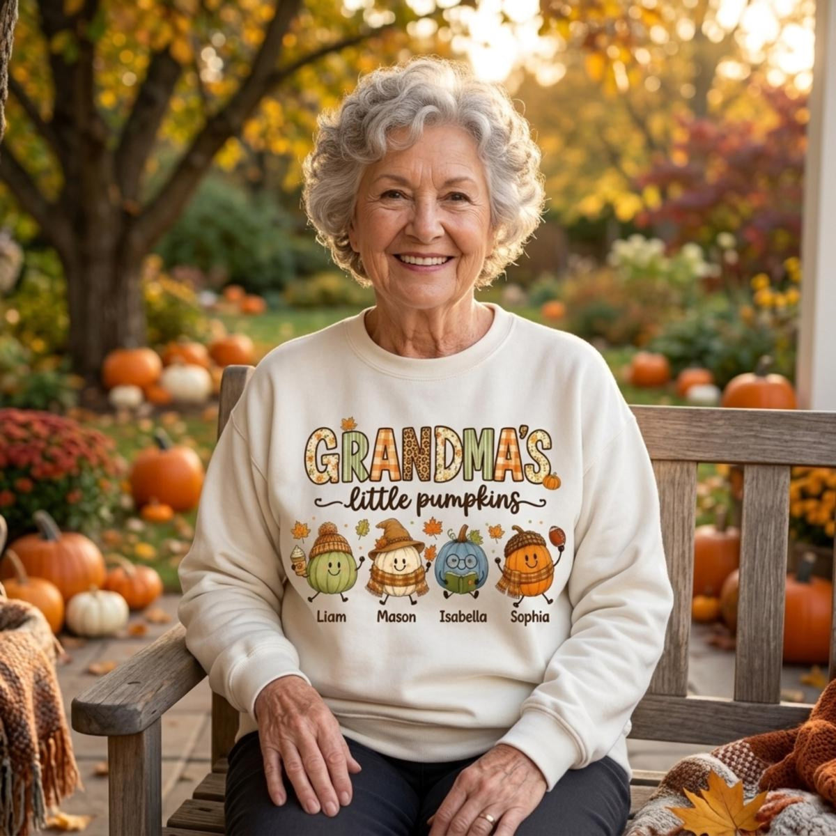 Personalized Grandma's Little Pumpkins Fall Halloween Shirt, Custom Autumn Pumpkins Grandkids Names Shirt, Fall Gift For Nana Gigi Mimi c82d8fc2-2ae5-47c5-92e3-112303eab669-4.jpg