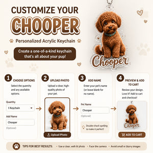 Custom Photo-to-Cartoon Pet (or Pet + Owner) Acrylic Keychain - Personalized Acrylic Keychain c83d46eb-8527-43b6-b87f-3d01b8671aba.jpg