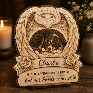Pet Memorial Winged Heart Desk Plaque – Photo + Name - Personalized Wooden custom shape Standing 2 layer (5mm) c84848b6-43fc-45c8-a9ae-03c6c28ba5f8.jpg