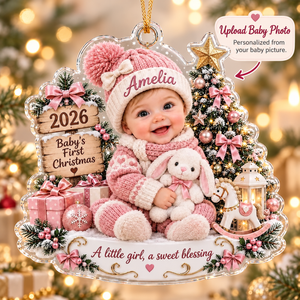 Custom Baby Name Acrylic 2D Flat Ornament, Personalized Baby’s First Christmas Ornament, First Christmas Keepsake, Newborn Baby Gift c853f0ad-7f7d-4783-a060-bb073ddbd268-fdff2a8c-d985-46e9-b8a5-4c775544f902.png