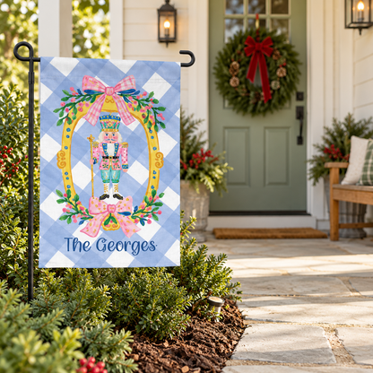 Nutcracker Flag Garden Flag, Christmas Winter Garden Flag, Christmas Yard Sign Monogram Garden Flag, Winter House Flag, Merry Christmas Family Gift c88d2034-683e-49c4-90d5-f4e1b0cbb928-C-v-n-Noel-b-n-hi-n-nh-5.png