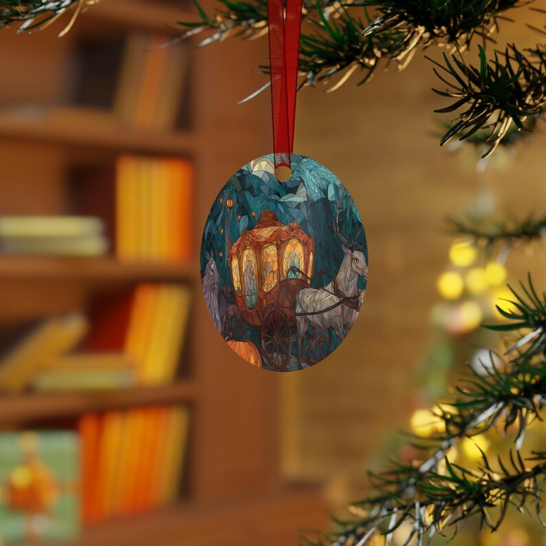 Haunted Pumpkin Carriage Ornament, Stained Glass Halloween Christmas Decor, Gothic Fantasy Hanging Ornament c88ed692-8077-404e-bf4b-44ad52eb3749-v5_converted.png
