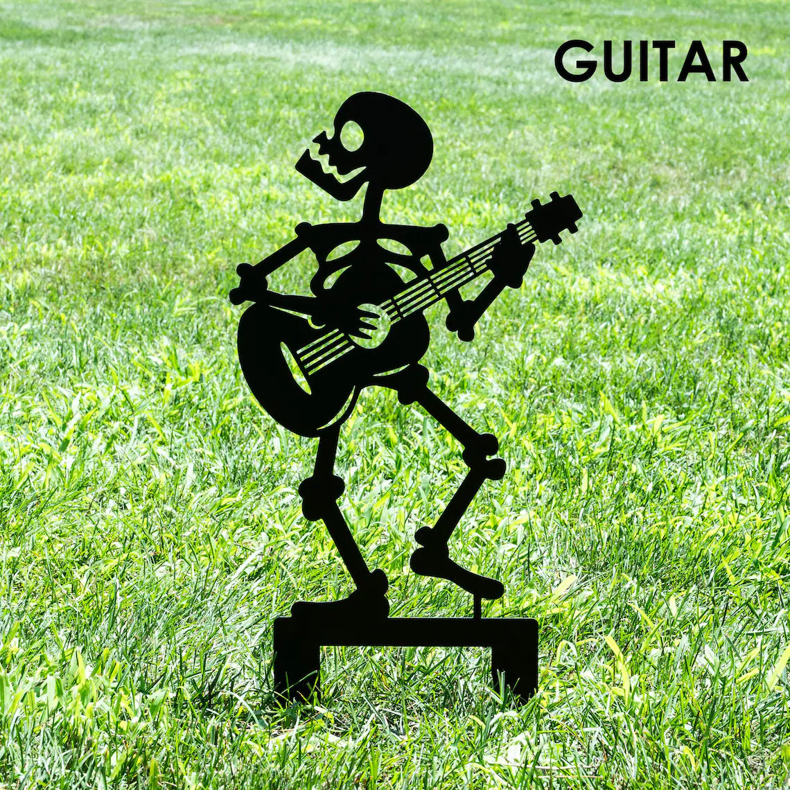 Outdoor Halloween Musician Skeleton Yard Stakes | Spooky Yard Display, Halloween Garden Signs, Skeleton Seasonal Decor, Gift for Music Lover c897c012-6aa5-4183-9030-ea4e62374c39-fdgf-3-.webp