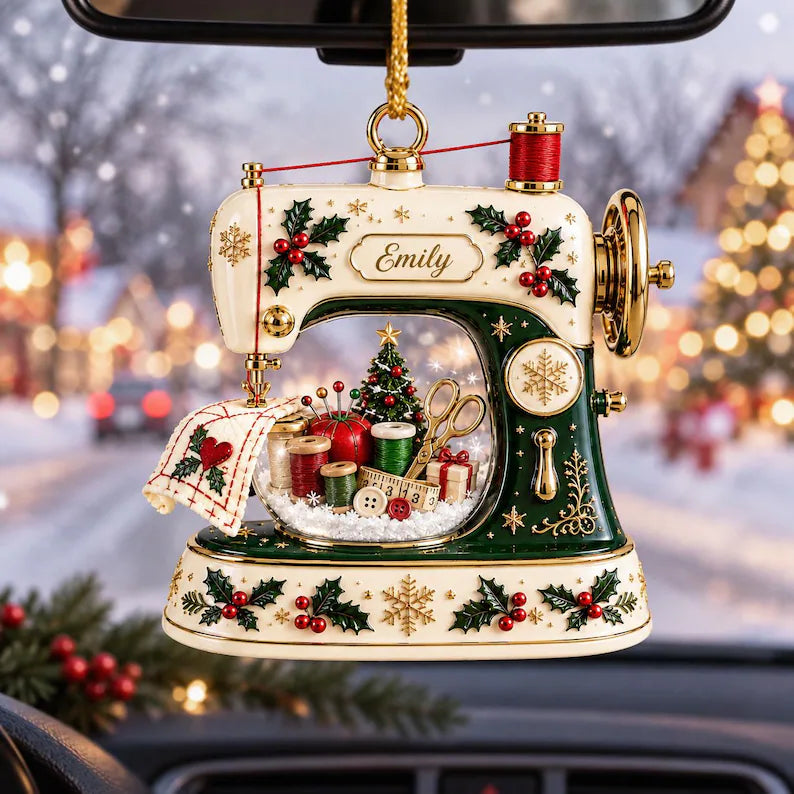Personalized Sewing Machine Christmas Ornament 3D Relief, Custom Name Seamstress Gift for Knitting Lover c89a041e-0388-441f-8dfa-493bd32eae6f-xzcz-4-.webp
