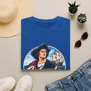 Columbus Day Portrait T-Shirt, Columbus Ship Graphic, Vintage Badge, Gift For Hims, Hers c8ad097d-e168-4d08-9b2a-17f904dd34c3-8.png