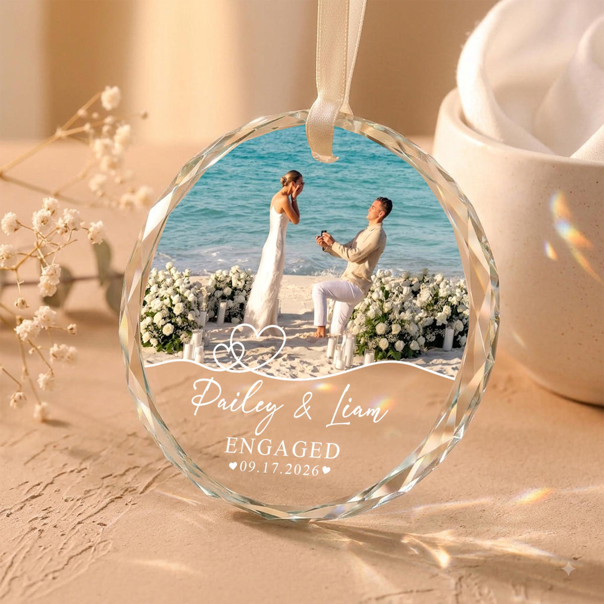 Custom Engagement Photo Ornament, Engagement Ornament, Couple Photo Engaged Ornament, Marriage Proposal Gift,Wedding Newlywed Photo Keepsake c8bb909c-8ada-4cde-9be6-790ebe1cd1e4-5.jpg