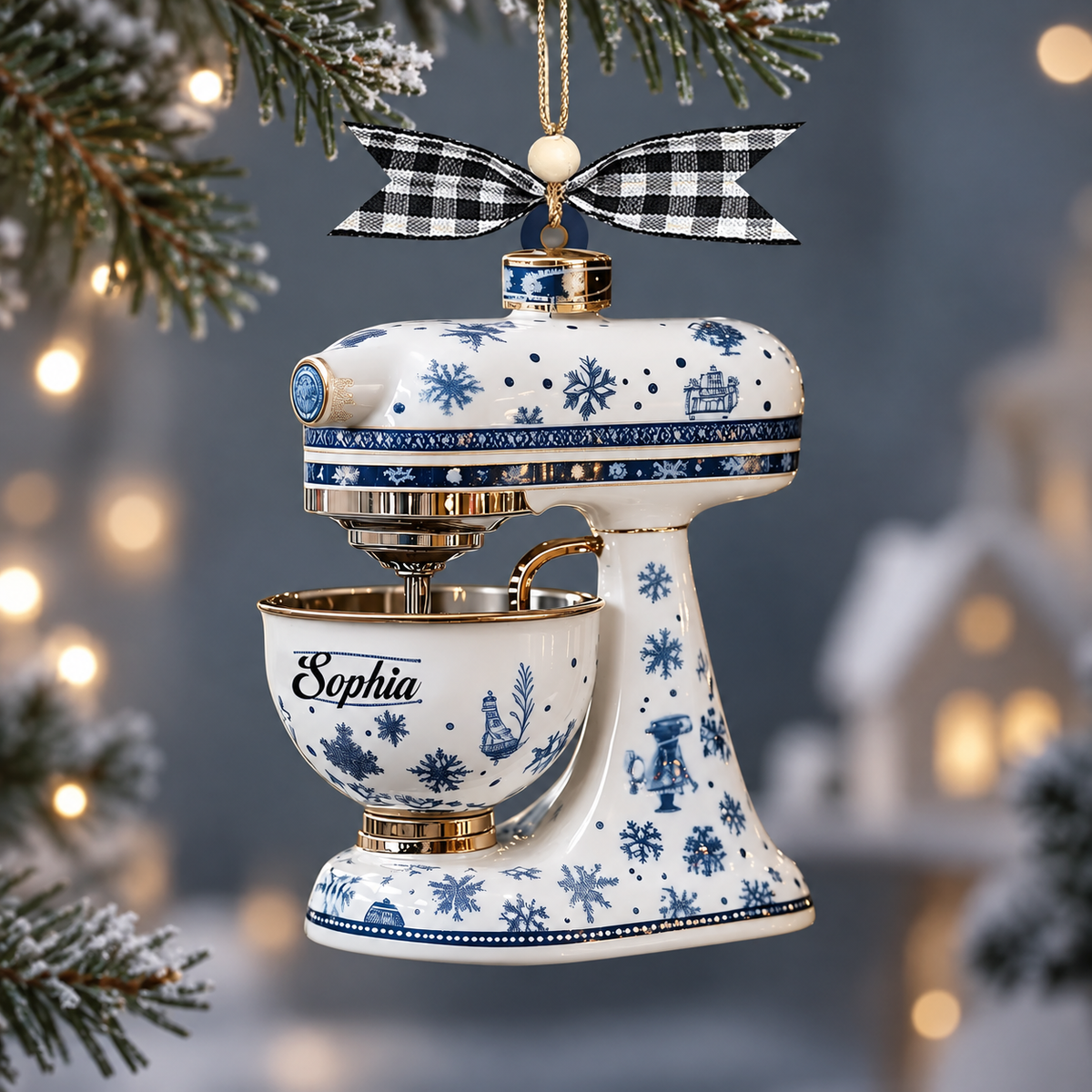 Personalized Stand Mixer Acrylic Ornament, Custom Name Baking Christmas Ornament 2026, Blue Snowflake Kitchen Gift c8bff95d-9188-4903-a1c1-2d0e87a432ae-k1.png