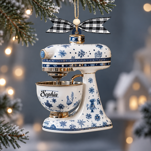 Personalized Stand Mixer Acrylic Ornament, Custom Name Baking Christmas Ornament 2026, Blue Snowflake Kitchen Gift c8bff95d-9188-4903-a1c1-2d0e87a432ae-k1.png