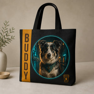 Custom Pet Portrait Neon Tote – Your Pet, Your Name - Personalized AOP Tote c8cb010b-2502-41ce-a05c-e9df5453352e.jpg