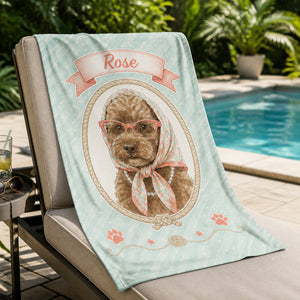 Custom Pet Portrait Vintage Cameo Towel - Personalized Sport Towel c8cba452-5eb6-46a8-8567-e42cd283009c.jpg