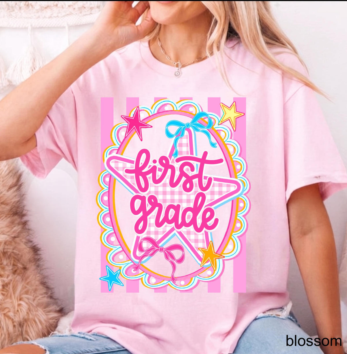 Comfort Colors Back to School Custom Shirt, Personalized Teacher Tees, Grade Level Matching Teacher Tee, Appreciation Gift, Elementary Teach c8e1739f-1810-45e2-b963-9d3103fcefff-9.jpg