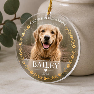 Pet Memorial Acrylic Ornament - Photo & Name - Personalized Transparent Acrylic Ornament c8eb2f0f-0573-41fd-8c24-83f9f781a977.jpg