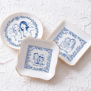 Personalized Bestie Photo Jewelry Dish, Toile De Jouy Jewelry Dish, Wedding Gift for Couple, Bridesmaid Gift c8f66db7-56d8-4b60-ba9e-2c9f0d1c5068-6.png