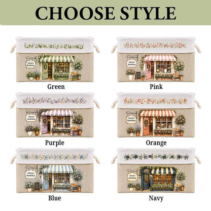 Personalized Book Organizer Basket, Custom Bookshop Linen Storage Bin, Book Lover Gift for Reader c906c22f-e1cd-4605-a27f-c61f835254c5-gdrfe5nj-6-.jpg