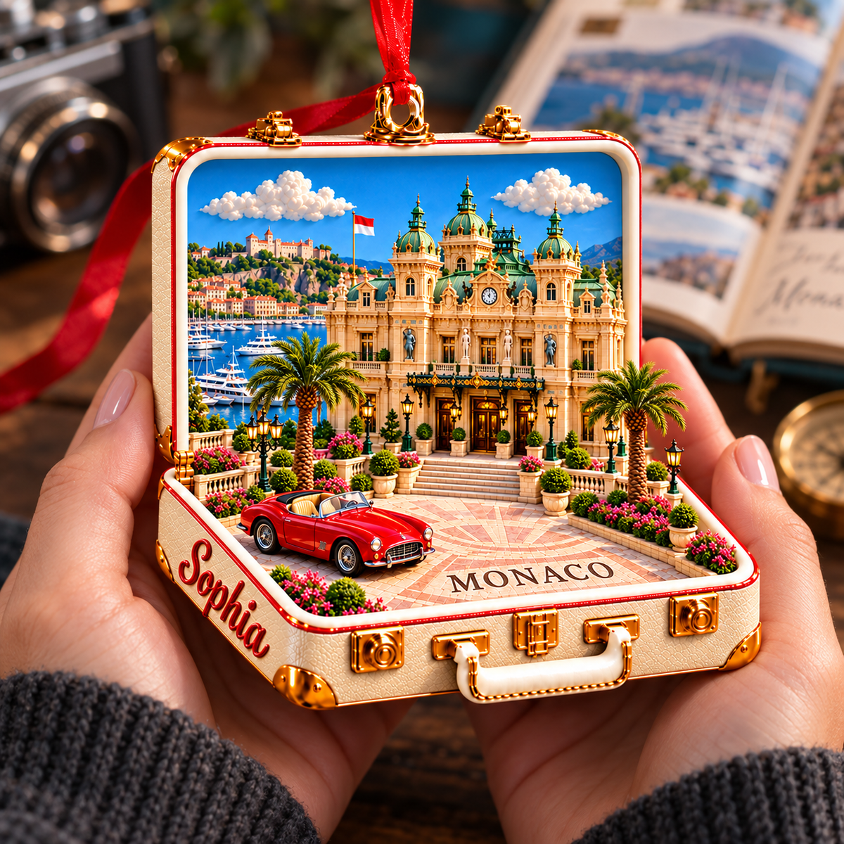 Personalized 3D Monte Carlo Casino Suitcase Christmas Ornament – Monaco Travel Souvenir & Gift for Monaco Lovers c925cb14-75c9-48f6-8600-e3f0f3209150-Sophia-s-Monaco-Suitcase-Ornament-3.png