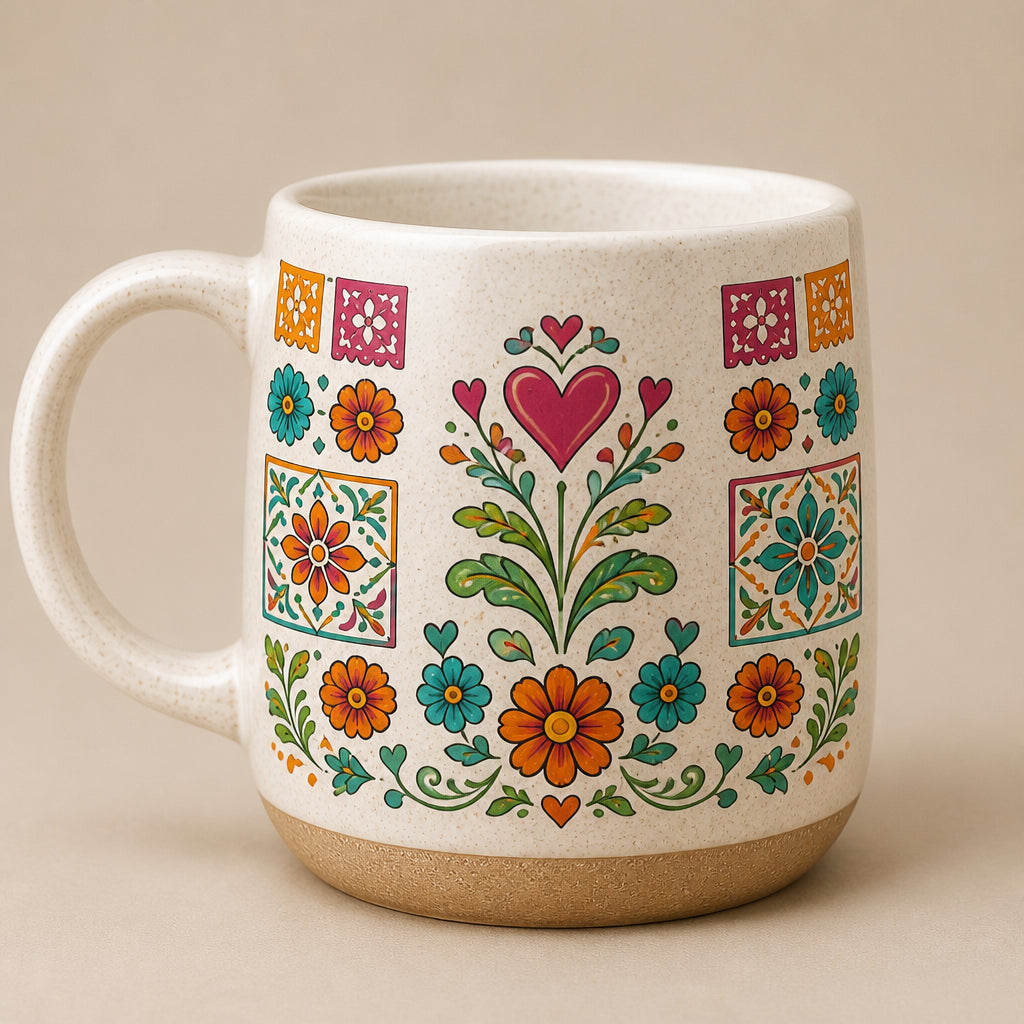Custom Sugar-Skull Pet Portrait Pottery Mug - Personalized Pottery Mug c9286c7d-da08-482e-a31a-e2aad7efe6c5.jpg