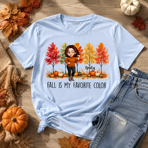Fall Is My Favorite Color Shirt, Autumn Vibes Shirt, Fall Lover Shirt, Thanksgiving Shirt, Cute Autumn Shirt, Fall Gift