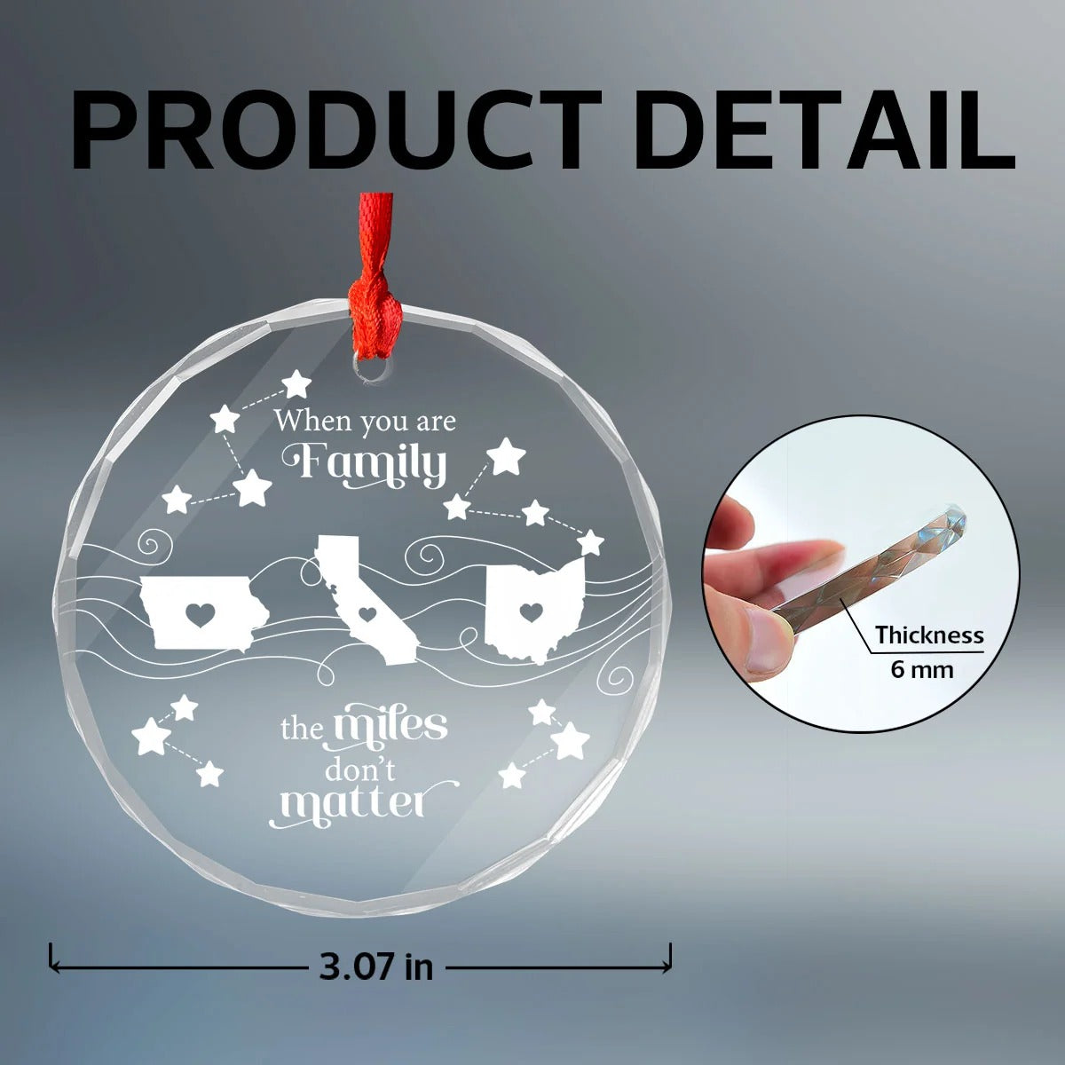 Long Distance Family Friends Siblings Sisters Besties Personalized Glass Ornament, Togetherness Christmas Gift c979c2e3-3c1d-420d-bdc5-03e71c1b45dd-X8zFhcAZB6__trc22024091801993_web-8.jpg