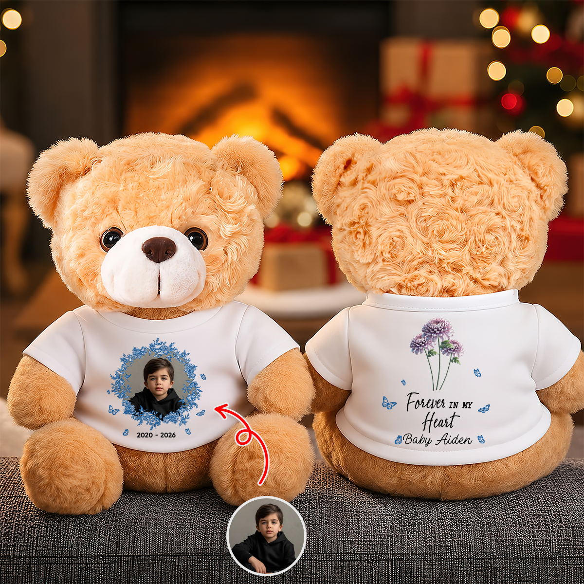 Tiny Bloom Forever Memorial Sympathy Gift for Baby Loss - Memorial Personalized Teddy Bear c99d4ef5-54e9-474b-8df0-9e15bb96a344-MOCKUP-4.png