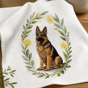 Custom Pet Watercolor Kitchen Towel – Herb Wreath Edition - Personalized Kitchen Towel c9c245cb-790e-4a2c-b203-487478a9596f.jpg