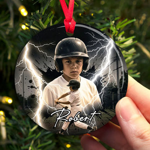 Bootleg Sport Photos Insert - Personalized Ceramic Ornament - Gift For Boy, Girl c9e13406-9516-48c9-9e69-ae2e5588490a-3.webp