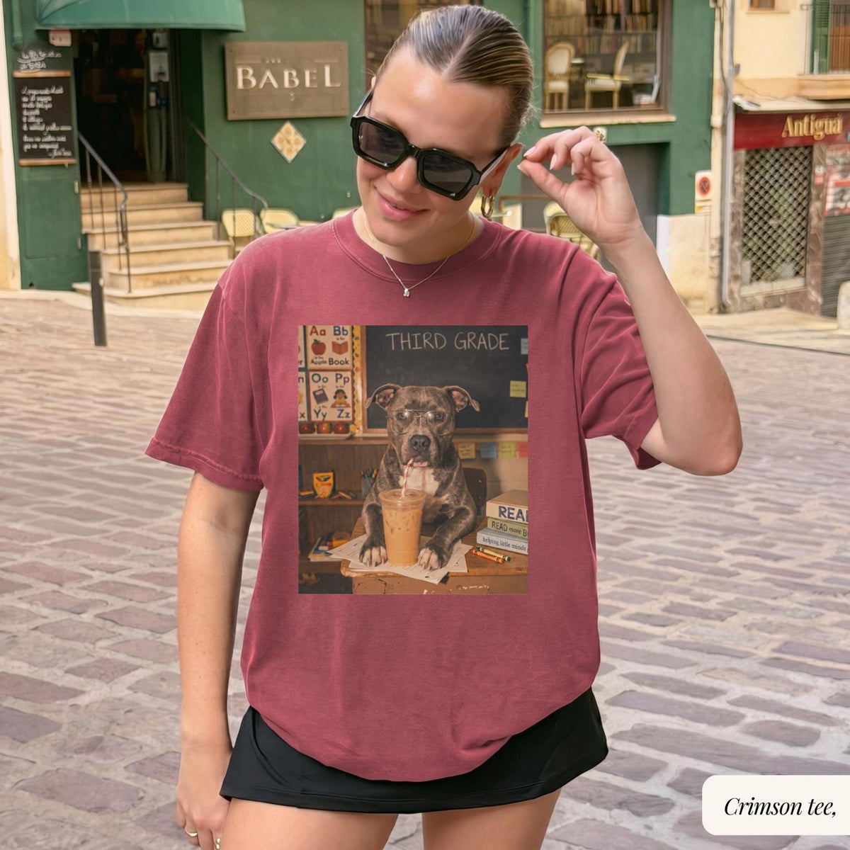 Funny Third Grade Dog Teacher Comfort Colors Shirt, Back To School Teacher Gift, Dog Lover Tee, 3rd Grade Teacher Shirt, Third Grade Team ca32dd44-9300-4ad6-bd91-26ce37270856-banner-3.jpg