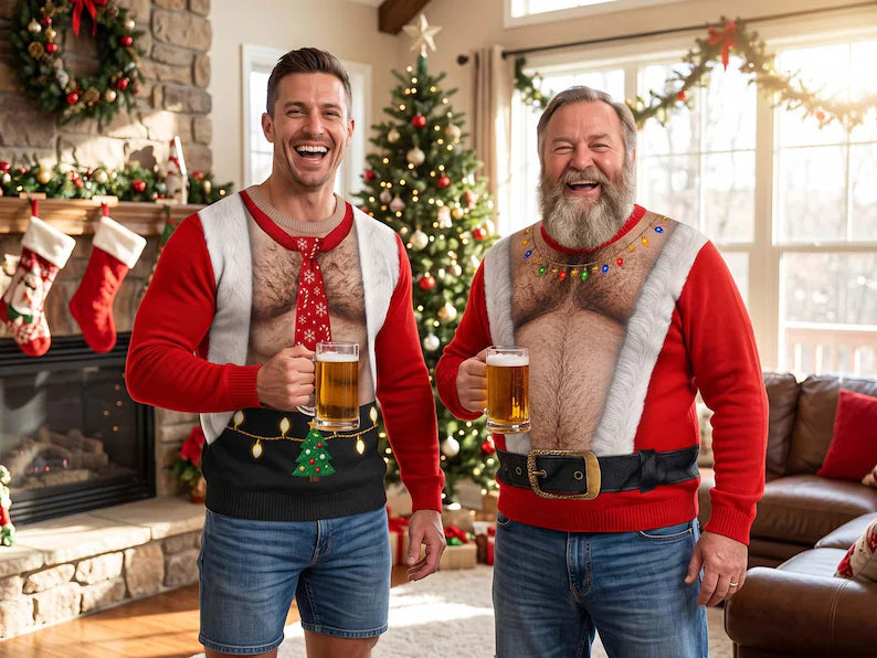 Funny Santa Abs Belly Body For Husband Dad Grandpa,Santa Fake Abs Hairy 3D Sweatshirt,Chirstmas Gag Gift,Unisex Ugly Sweater ca431e41-833c-415e-85af-cbdd16ae32e1-dzsds-4-.webp