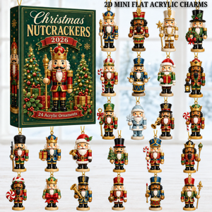 Christmas Nutcrackers Green Advent Calendar 2026 - 24-Day Festive Countdown, Acrylic Charms Blind Box - Gift For Family & Friends ca573369-3e05-4e85-8110-6cec8095f3b8-nutcracker-text.png