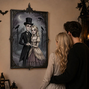 Custom Gothic Couple Portrait from Photo - Personalized Poster - Halloween Decor, Anniversary Gift for Her, for Him ca589f9f-274b-476c-858c-fe1377cb6bc9-dfgdfgdfgdgfd-5-.webp