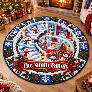 Merry Moments All Season 3D Illusion Quilted Rug - Personalized Quilted Mat ca9d5226-9798-4d12-92d4-16aa50ef30f4-3-5-.jpg