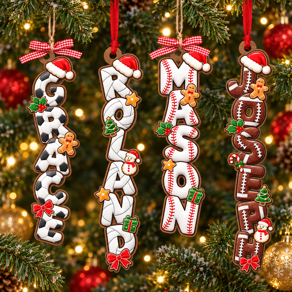 Personalized Sports Name Christmas Ornament, Custom Kids Name Ornament, Alphabet Sports Team Decor, Baseball Volleyball Team, Christmas Gift caaf81bc-fa43-4540-a1e4-9d9efb7b842e-banner-3.png