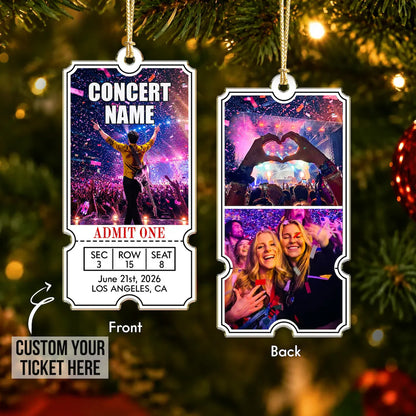 Personalized Concert Ticket Acrylic Ornament: Music Event Keepsake, Music Lover Christmas Gift, Favorite Live Show Ornament caba256e-576b-42b7-b8a7-d4f9bf6de3be-1.webp