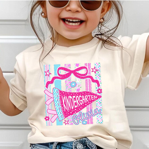 Custom Girl Name Shirt, Preppy Coquette Bow Shirt, First Day of School Gift, Preschool Kindergarten T-Shirt, Back To School Toddler Tee cabe330e-0bf7-4791-a717-d58286bbbcc3-5.png