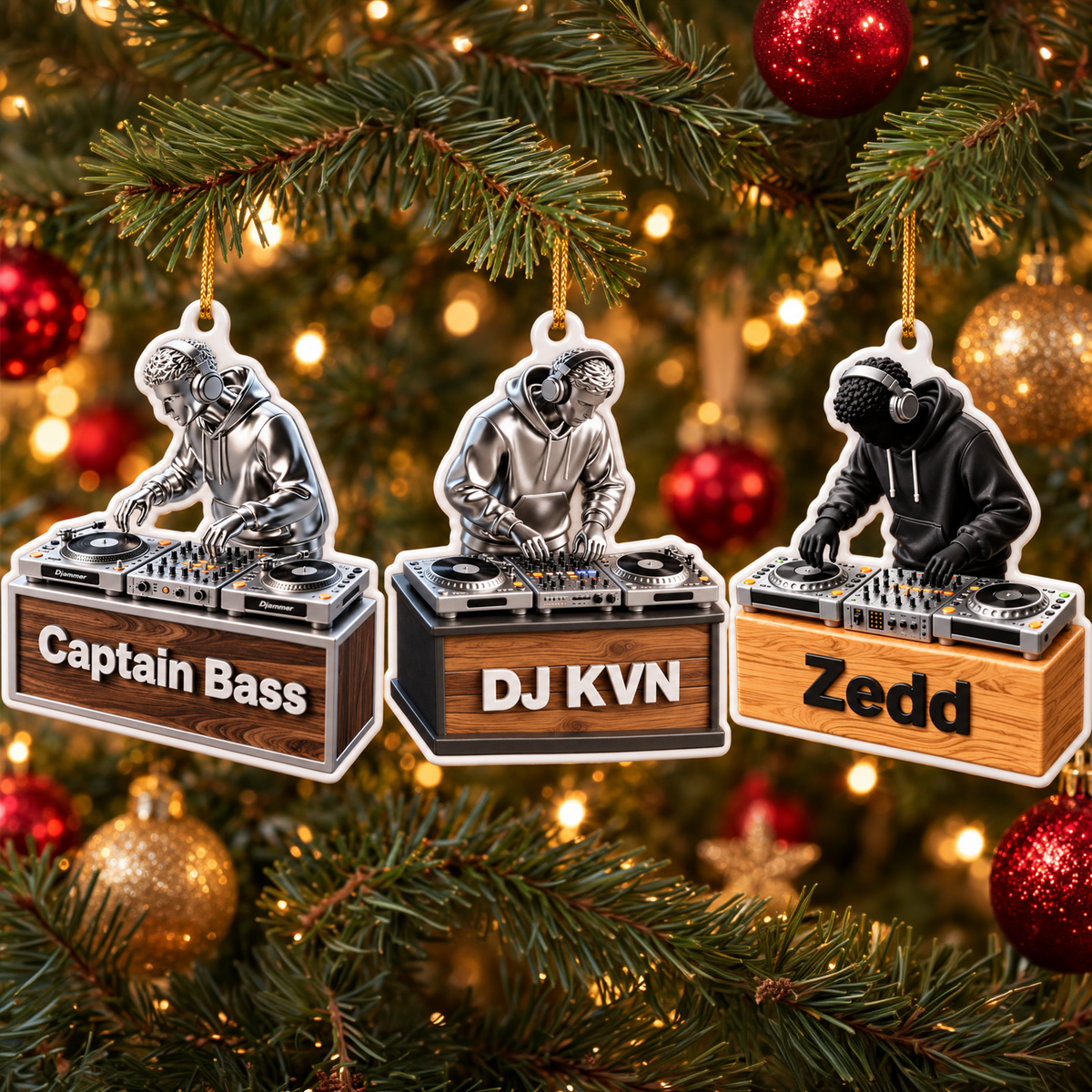 Personalized DJ Desk - 3D Real Raised Ornament cac2852a-9f0b-4503-80b6-5dec03ddc950-6.png