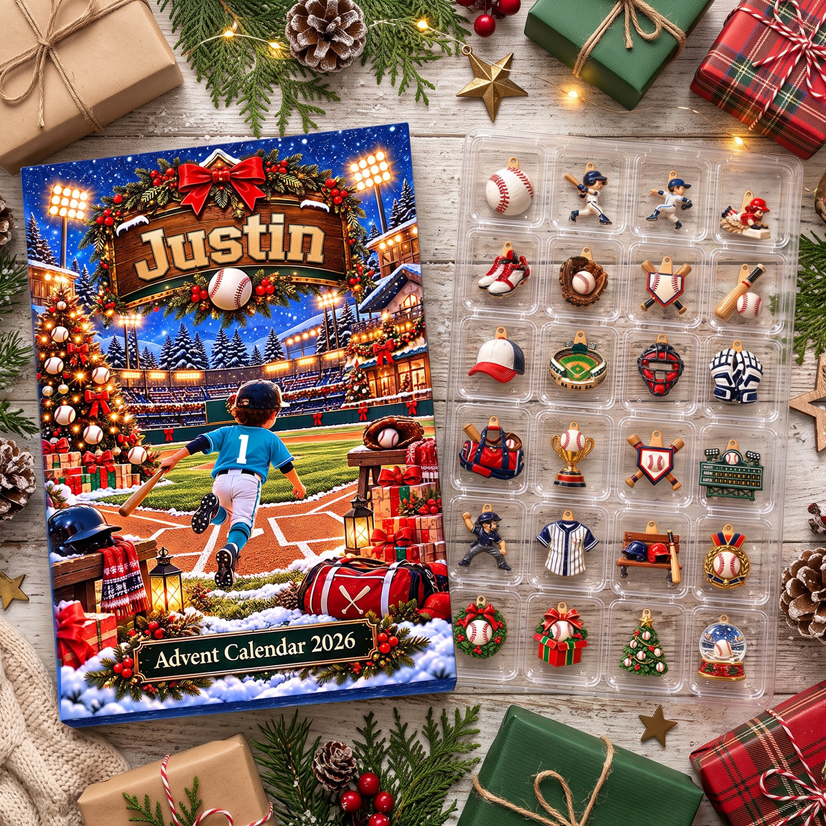 Sport Baseball Advent Calendar 2026 - 24 Day Spirits Countdown, Acrylic Charms Blind Box - Gift For Family cad06bab-8e46-45f6-88a4-7b86411df62c-MOCKUP-4-4-.png