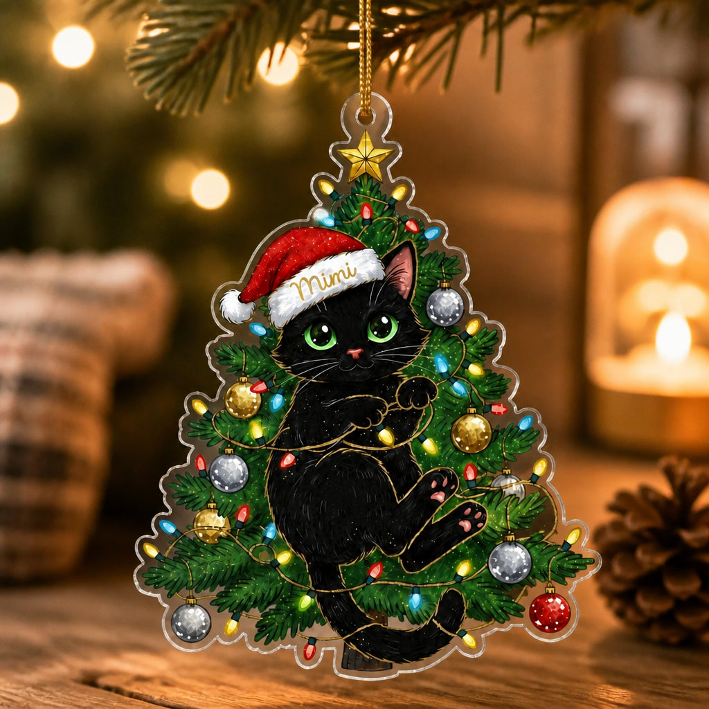 Custom Pet Portrait Christmas Lights Acrylic Ornament - Personalized Transparent Acrylic Ornament cae1e7ad-0134-4919-b8e9-13f7842425a9.jpg