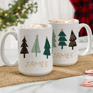Personalized Christmas Aspen Mug, Festive Forest Hot Cocoa Cup cae813a4-c244-4a84-8a6c-b62855a85a3c-3.jpg