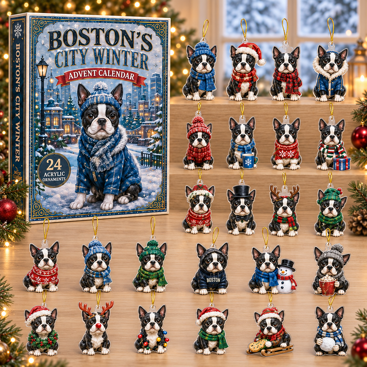 Boston's City Winter Advent Calendar 2026 - 24-Day Festive Countdown, Acrylic Charms Blind Box - Gift For Dog Lovers caf19b90-c589-4bbc-9afb-32f1c6cea7da-boston-box-charms.png