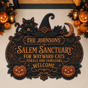 Salem Sanctuary For Wayward Cats Ferals - Personalized Custom Shaped Doormat caf2b3bb-ca6a-44f6-a71b-0d66cc31cc5a-TK1365-CLA3818_MkWebs1_9990ce52-4eda-428f-81c8-a7fcf825750f.png
