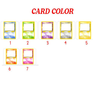 Personalized PKM Card, Custom Anime Photo Card for Son, Daughter, Birthday, Christmas, Family Gift