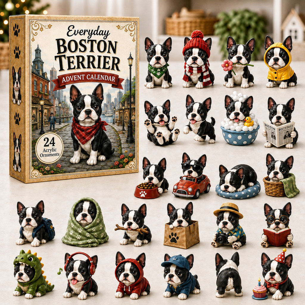 Everyday Boston Terrier Advent Calendar 2026 - 24-Day Festive Countdown, Acrylic Charms Blind Box - Gift For Boston Terrier Lovers cb0da9ae-8f90-498a-89a1-2ed84ebc029e-boston-terrier.jpg