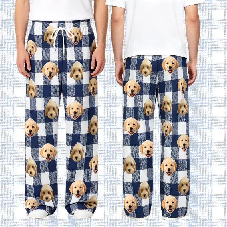 Custom Pet Face Plaid Pajama Pants, Personalized Dog Cat Photo Loungewear, PJS Pants for Pet Mom Dad, Christmas Birthday Sentimental Gift cb35916c-75a9-428e-b76f-c39577060ee5-fnhgh-1-.webp