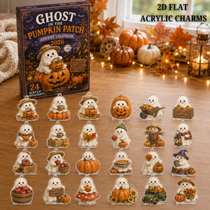 Ghost in the Pumpkin Patch Advent Calendar 2026 - 24-Day Festive Countdown, Acrylic Charms Blind Box - Gift For Family & Friends cb405e4f-f374-4b43-9ddf-ec62bbe924a5-text.png